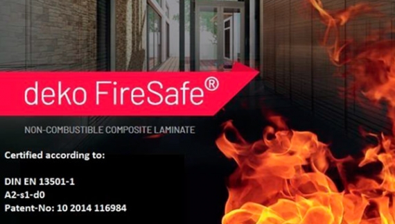 FireSafe® - non combustible composite laminate